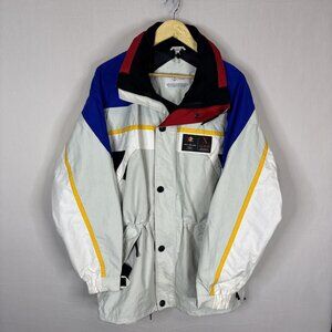 Vintage Salt Lake 2002 Winter Olympics Xerox Ski Jacket Men’s M Colorful